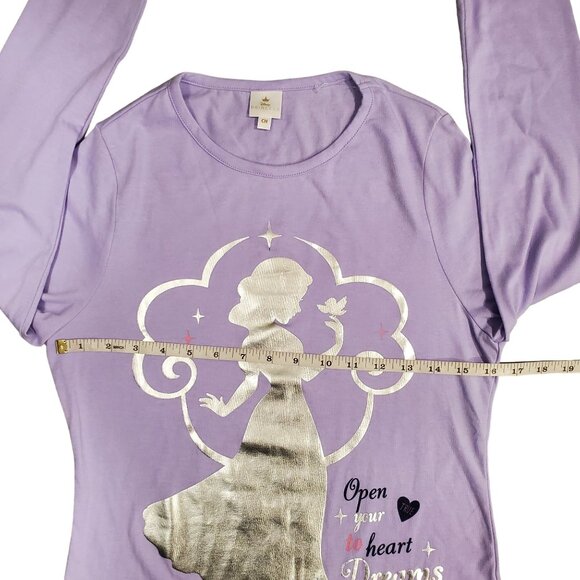 Disney Princess Pajama Set Girls Long Sleeve Top and Jogger Pants Size Small - Picture 5 of 11